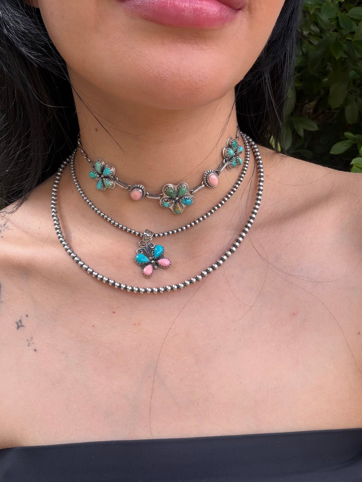 Multi Flower Chokers