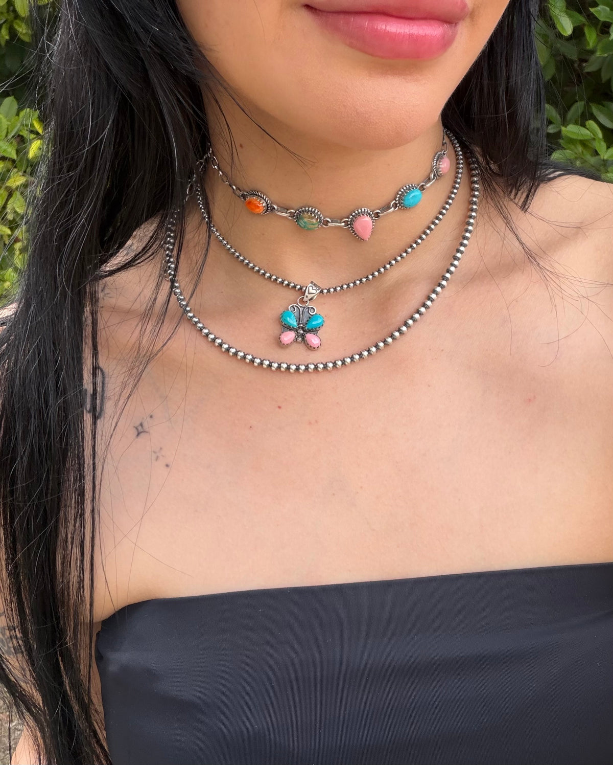 5 stone choker