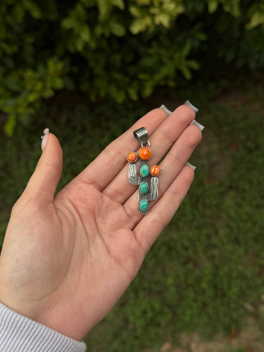Cactus pendant