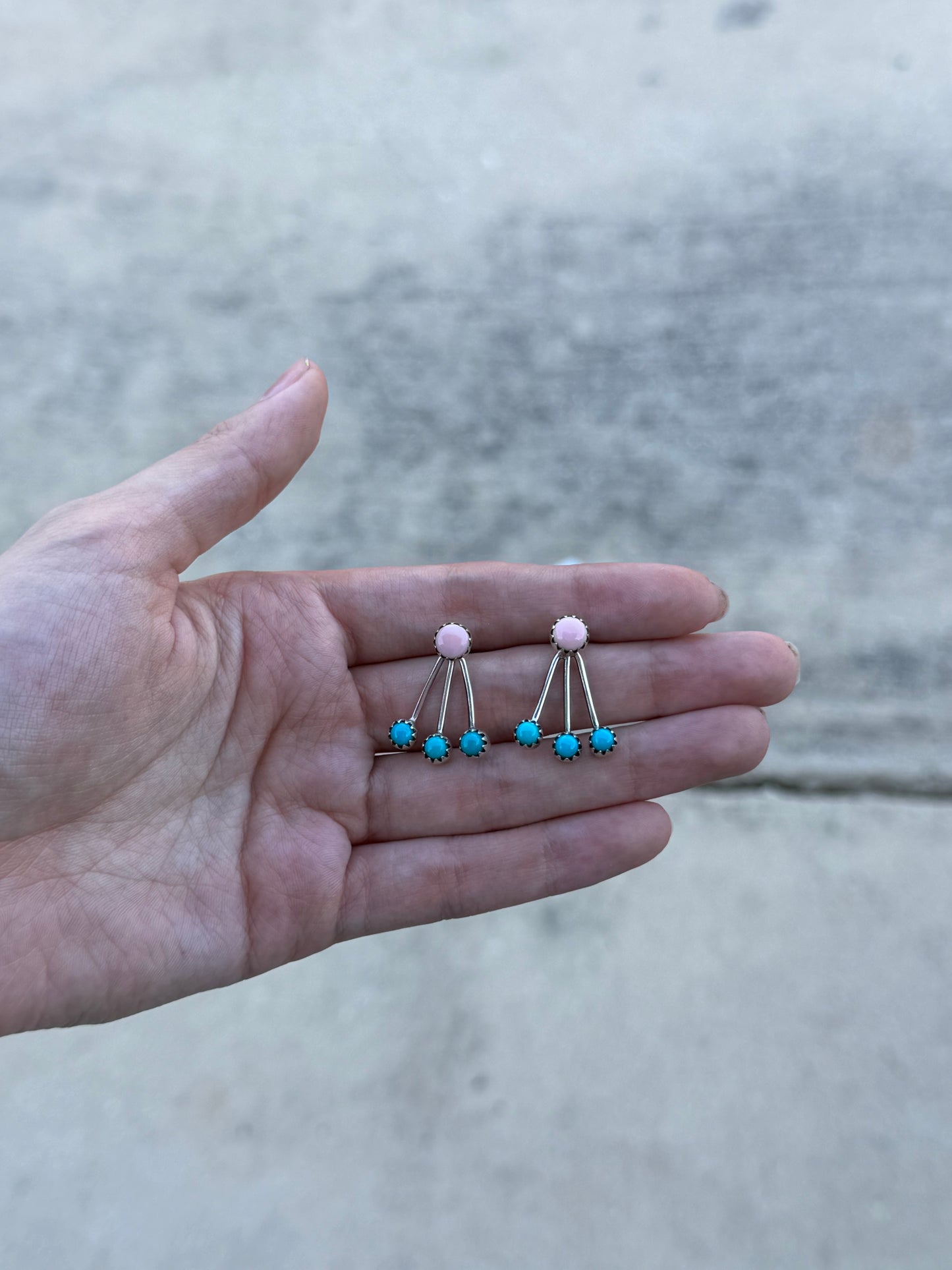 2 in 1 Earring Studs