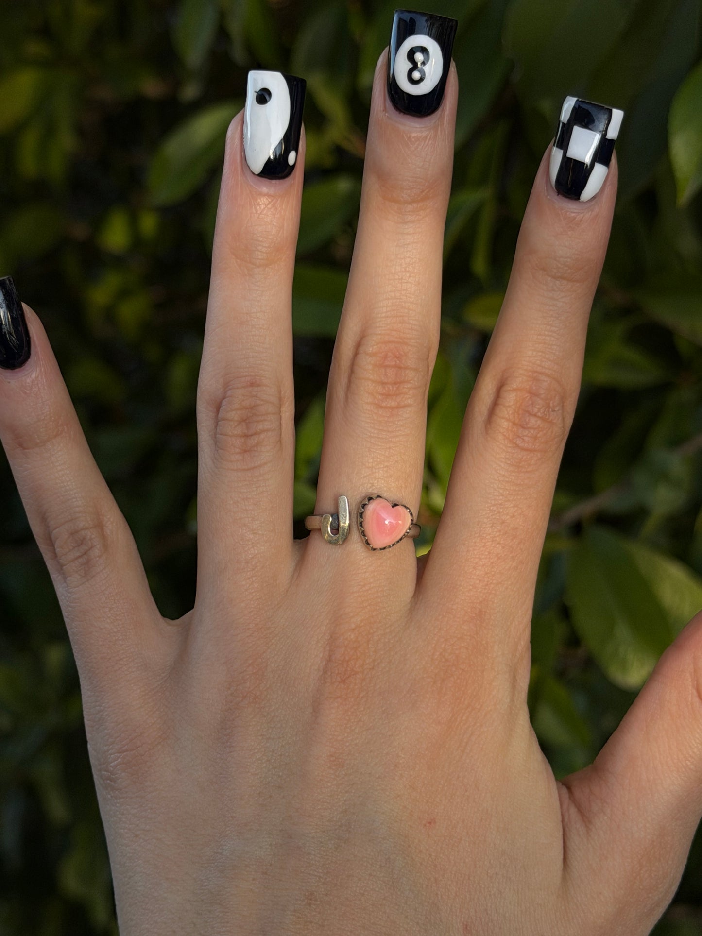 Letter J Ring sz 6.5