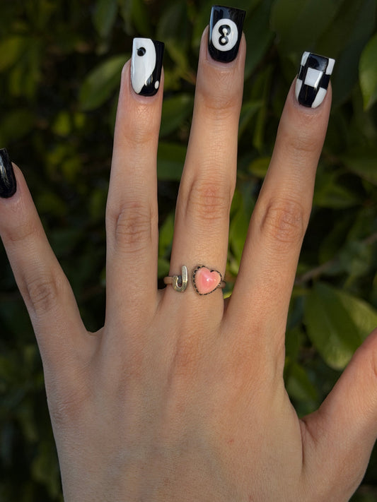 Letter J Ring sz 6.5