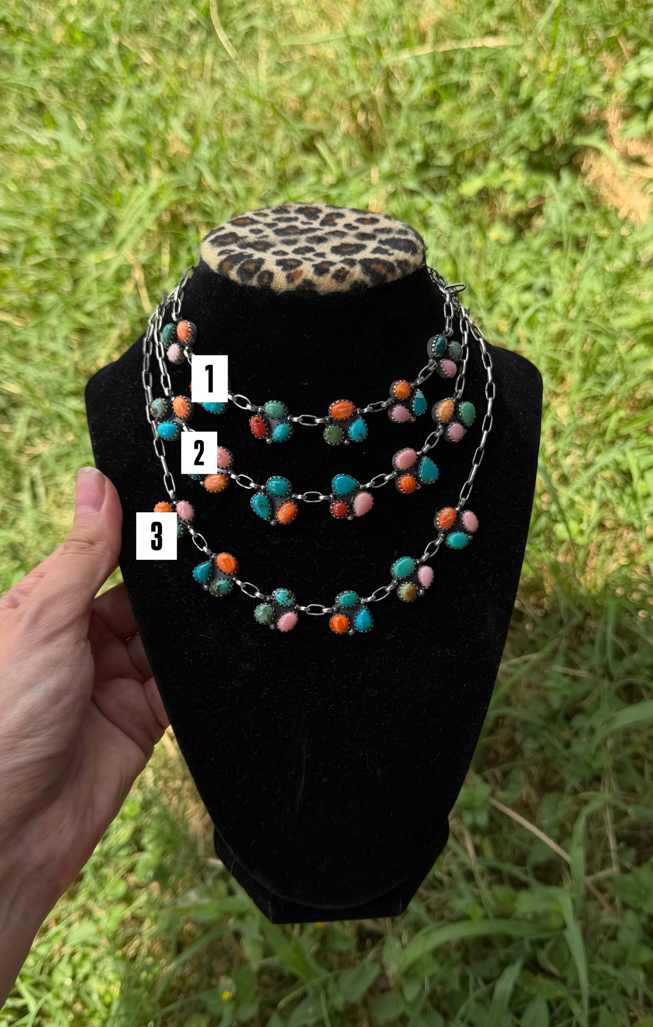 Multi stone Choker/Necklace
