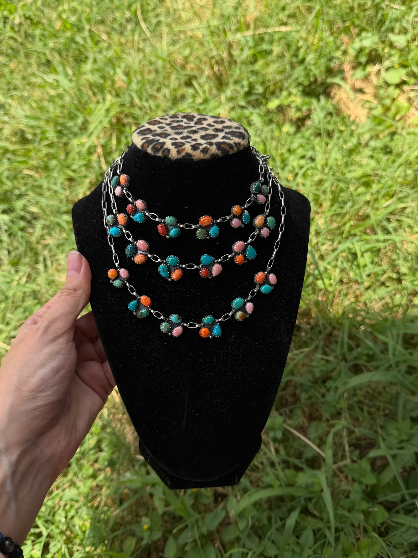 Multi stone Choker/Necklace