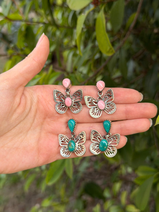 Butterfly Dangle Earrings