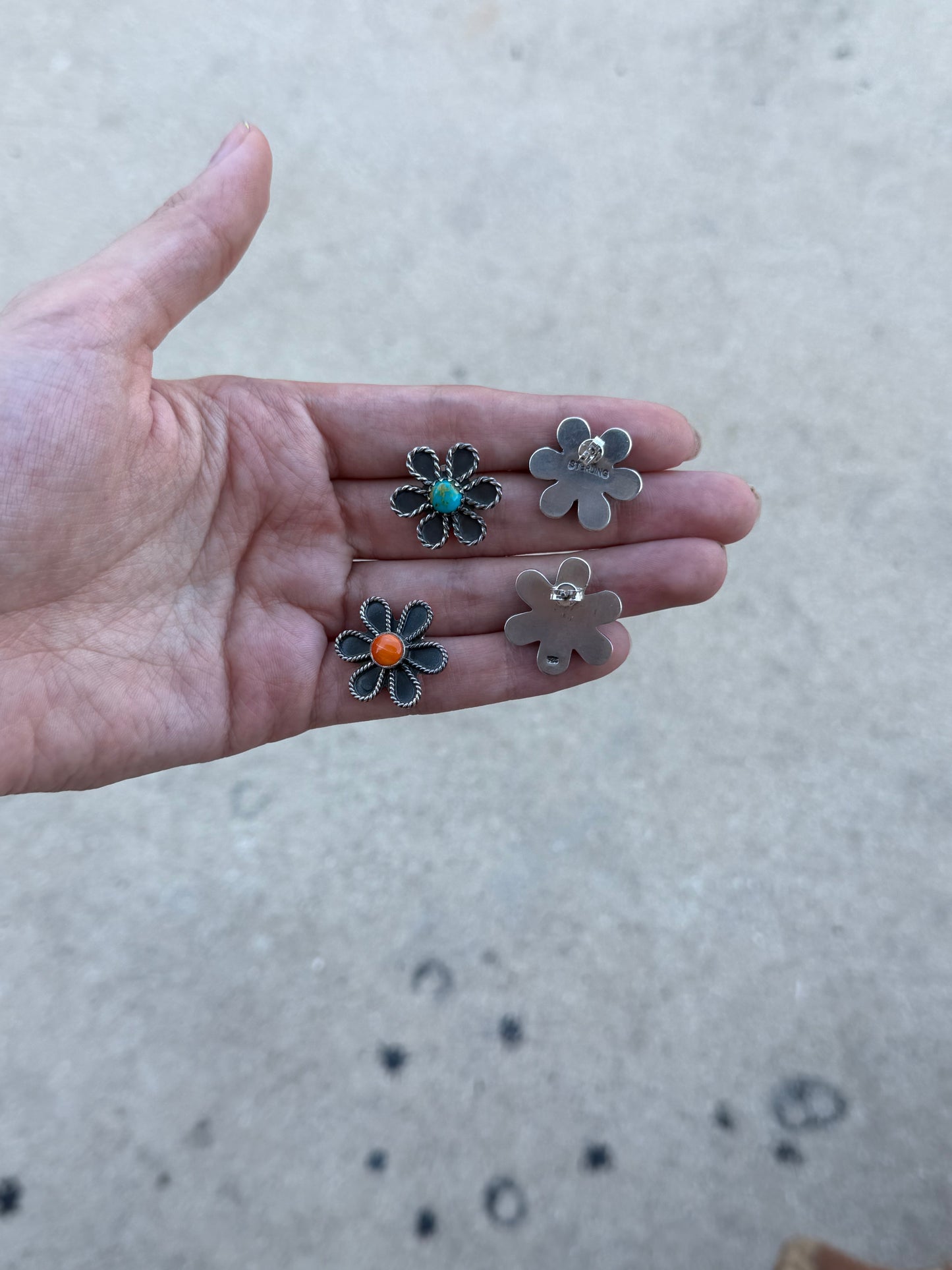 Flower Stud Earrings