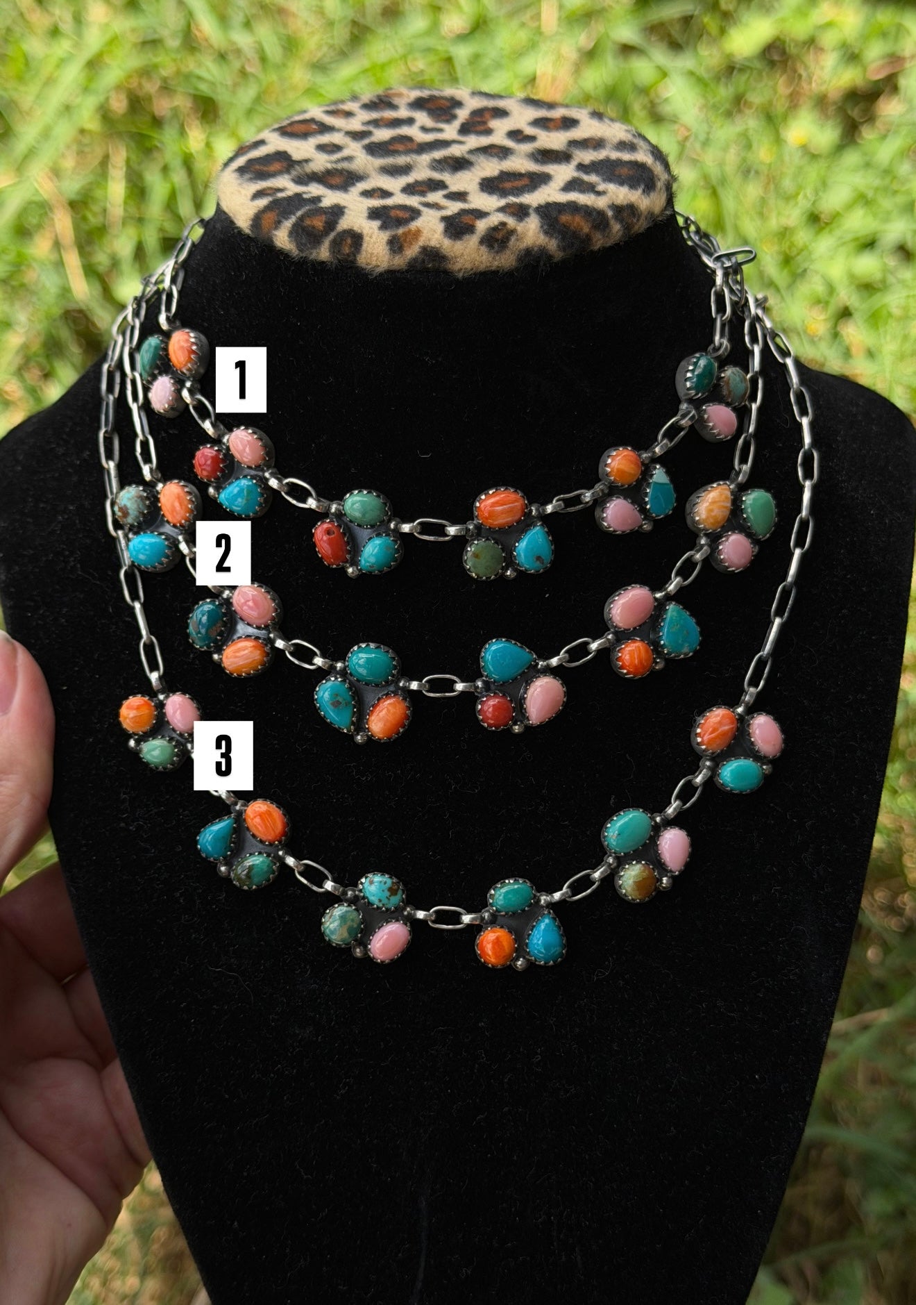 Multi stone Choker/Necklace