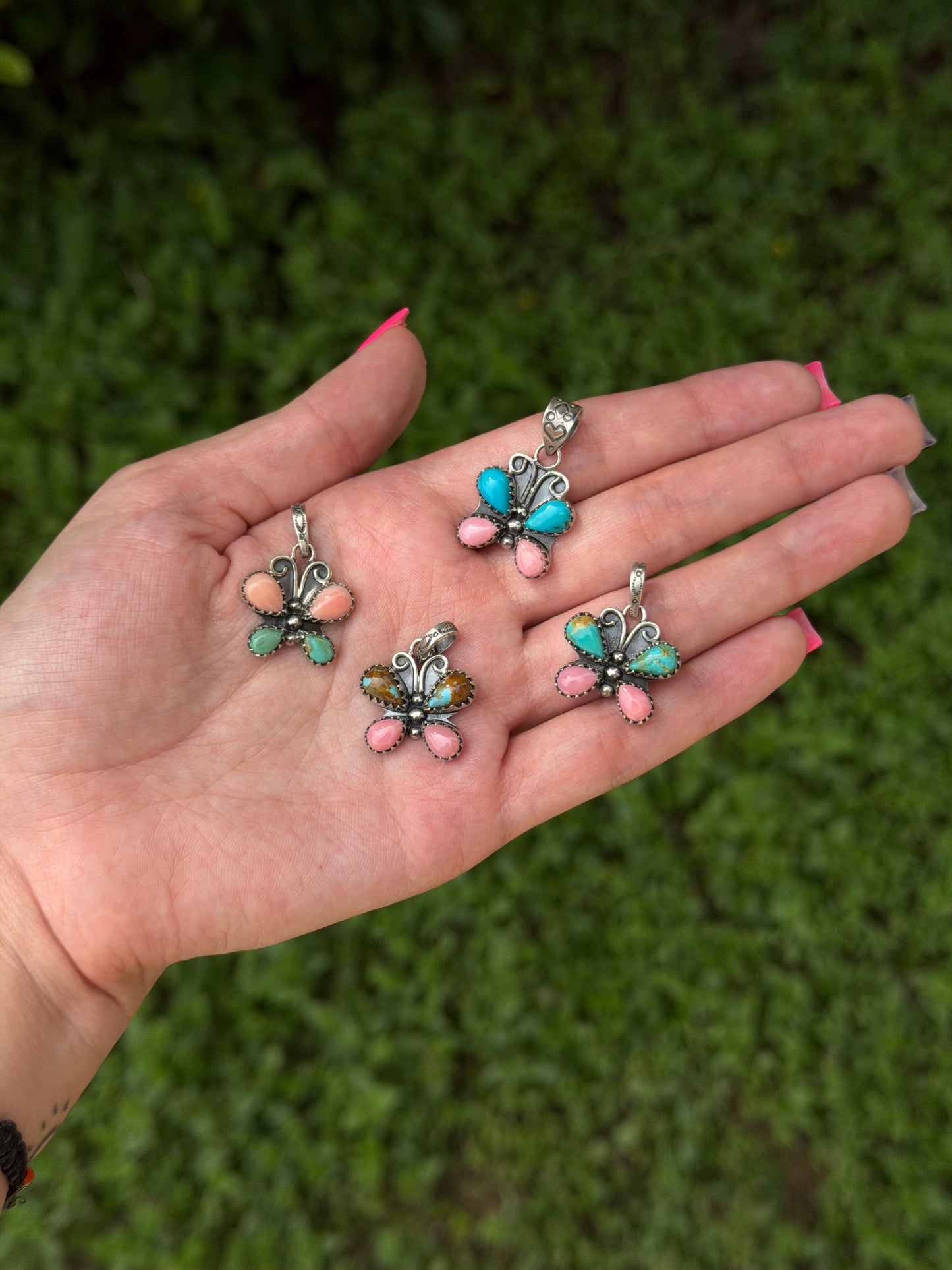 Mini butterfly pendants